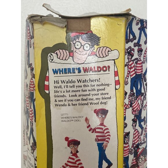 Wheres Waldo Wenda Doll With Accessories & Games Mattel 1991 Collectible In Box - Picture 11 of 16